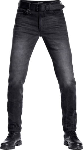 Pando Moto Robby Slim Jeans - Black