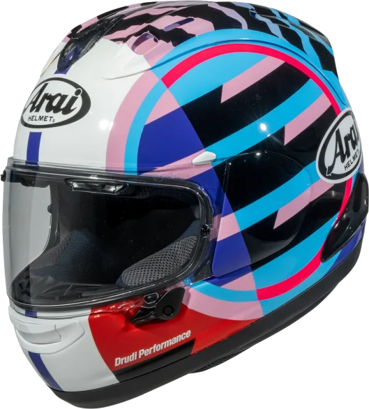 Arai RX-7V Evo Specter - Cyan, Cyan