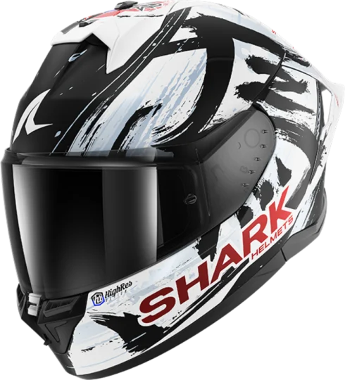 Shark Skwal Cup Zarco Suzuka KWK - Matt White/Black/Red