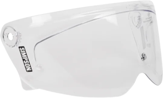 Simpson M30 Visor - Clear, Clear
