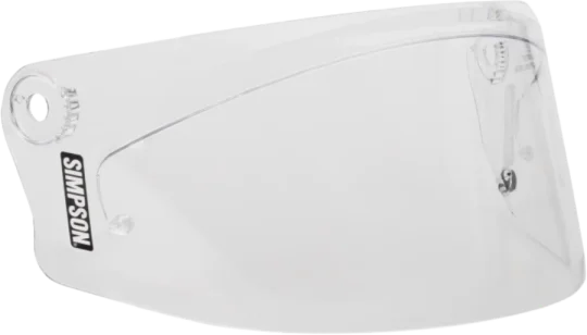 Simpson M62 Visor - Clear, Clear