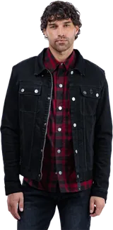 Spada Tura Trucker CE Mens Jacket Black — view 2 of 2
