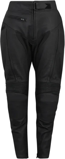 Spada Everider CE Leather Ladies Jeans - Black, Black