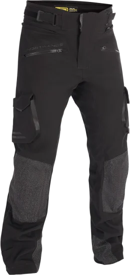 Lindstrands Storbo Waterproof Trousers - Black/Grey