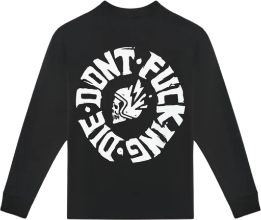 Pando Moto Tommy Don't Die Regular Fit L/S Shirt