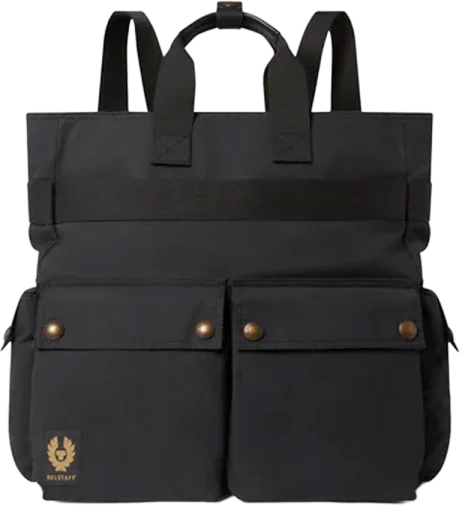 Belstaff Trialmaster 2-Way Tote - Black, Black