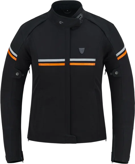 MotoGirl Vanessa Ladies Jacket - Black