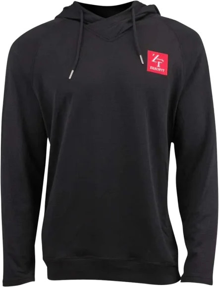 ZeroFit Performance Move Hoodie - Black, Black