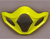 Arai Mx-v Air Vent Chin Guard Yellow