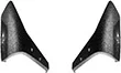 Nexx X.r3r Rear Air Intakes