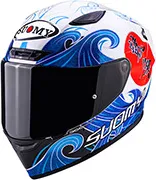 Suomy Track-1 Waves Helmet — view 3 of 4