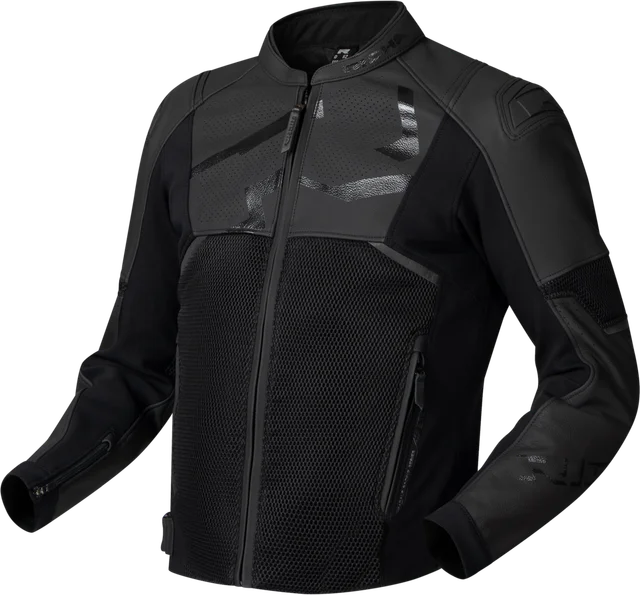 Richa STRADALE EVO LEATHER JACKET, 110 black/black