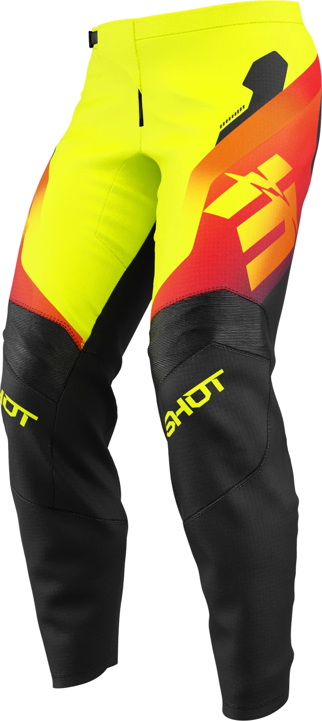 Shot Draw Kid Pants, rocket neon yellow