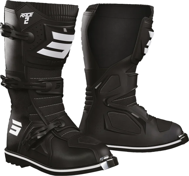 Shot Race 2 Kid Boots, black