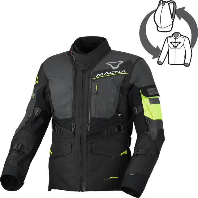 Macna Flexodus Night Eye, Black / Yellow